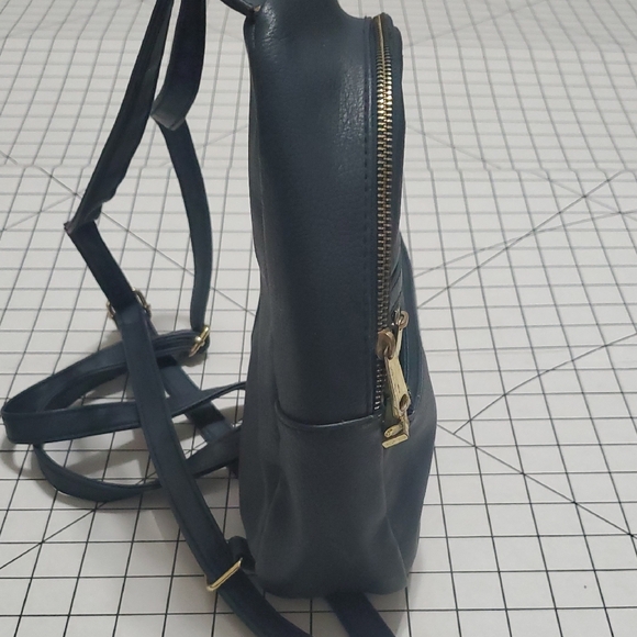 Stylish Blue Mini Backpack - Picture 7 of 11